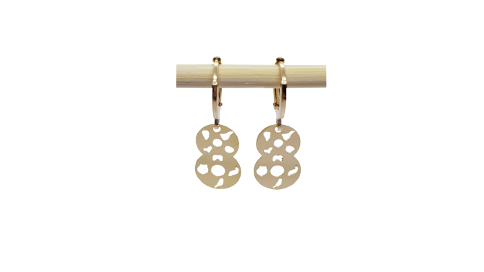 Pendientes 8 mini